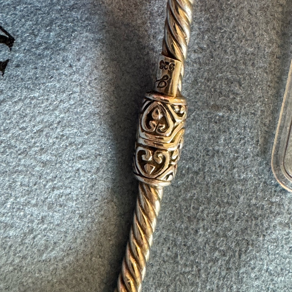 Samuel B. Silver Rope Texture Bracelet - Picture 7 of 13
